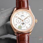 Swiss Replica IWC Portugieser Perpetual Calendar Rose Gold Watch